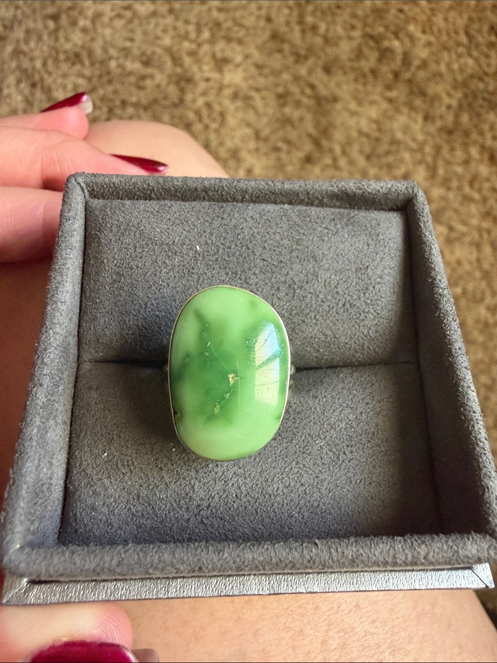 Emerald Valley Turquoise Statement Ring